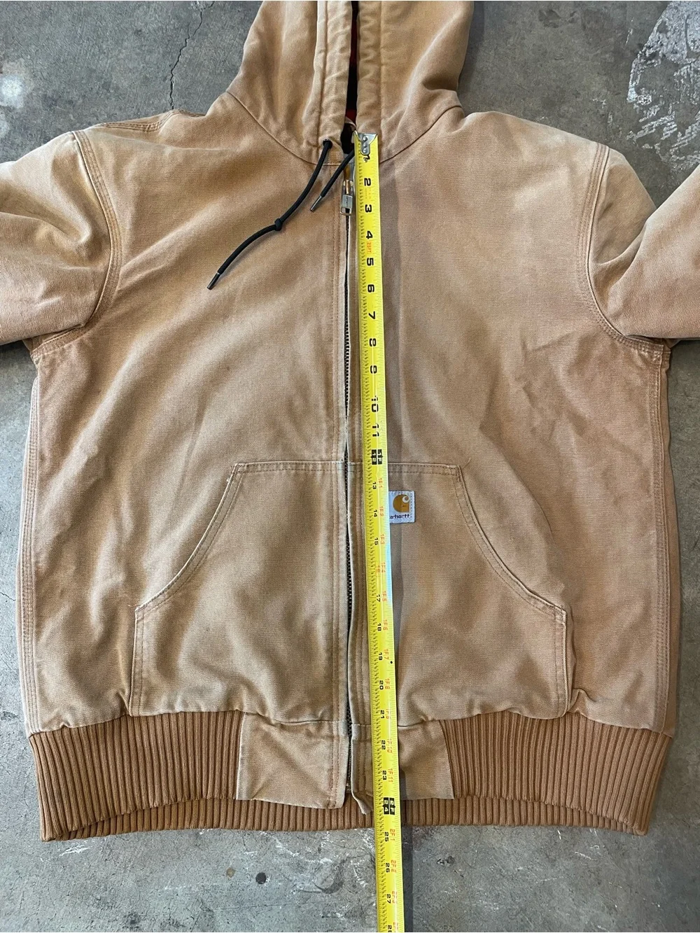 Carhartt Flannel Lined Hooded Active Jacket